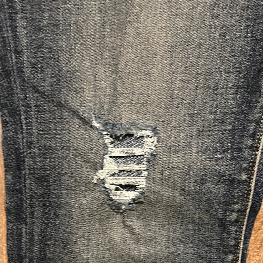 Women’s Lucky Brand Lolita Crop Dark Blue Skinny Jeans Size 12 - Picture 6 of 8